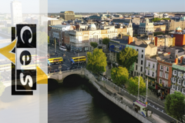 都柏林語言學校推薦 | CES Dublin 市中心校區與鄰近都柏林城堡環境